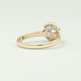 2.0 CT Round Cut Lab-Grown Diamond Engagement Ring 2