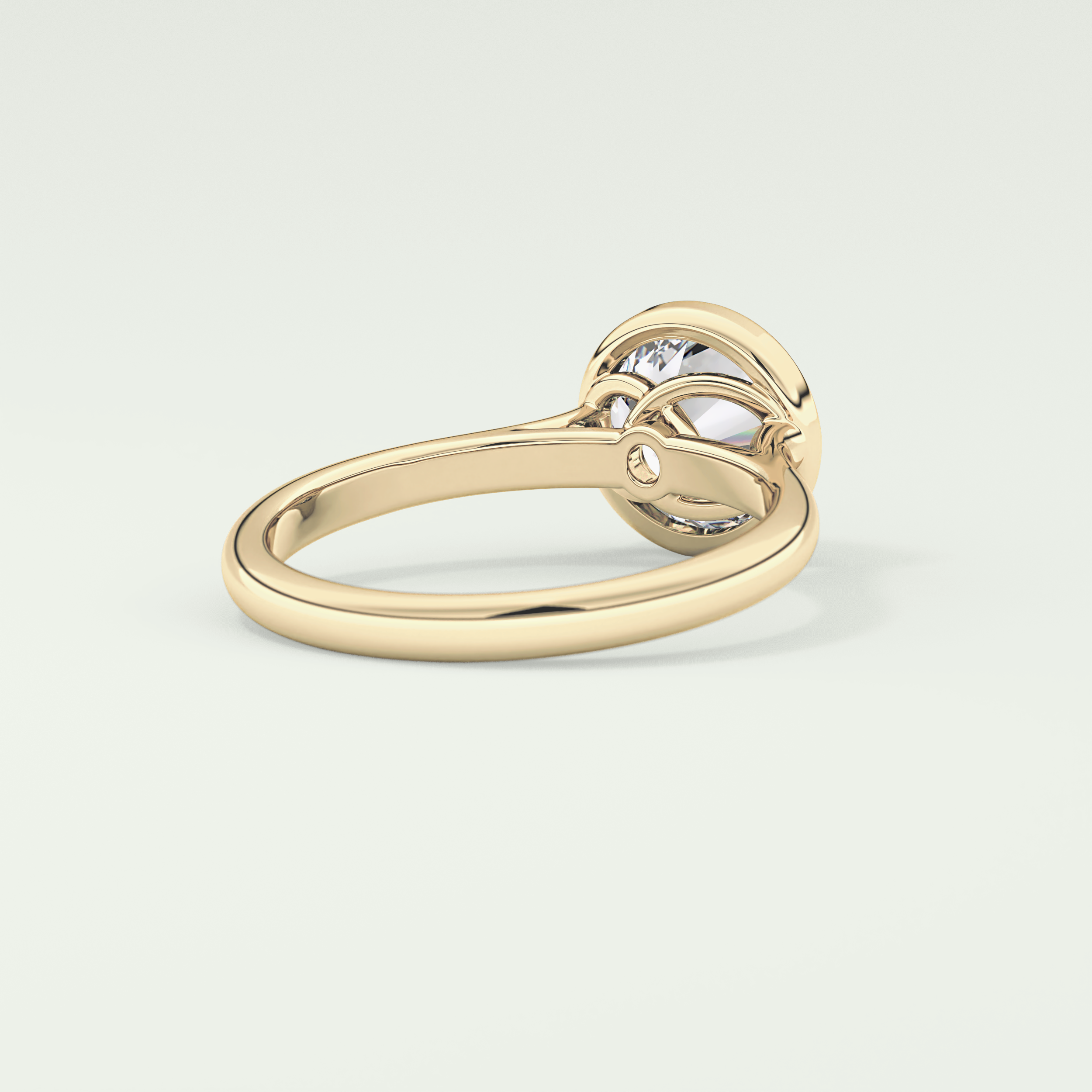 2.0 CT Round Cut Lab-Grown Diamond Engagement Ring 2