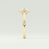 2 CT Round Cut Solitaire Moissanite Engagement Ring 4