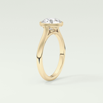 2.0 CT Round Cut Lab-Grown Diamond Engagement Ring 5