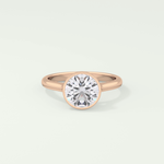 2.0 CT Round Cut Lab-Grown Diamond Engagement Ring 7