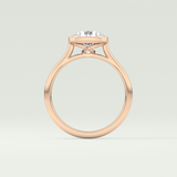 2.0 CT Round Cut Lab-Grown Diamond Engagement Ring 12