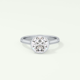 2.0 CT Round Cut Lab-Grown Diamond Engagement Ring 13