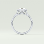 2.0 CT Round Cut Lab-Grown Diamond Engagement Ring 18