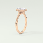 2.0 CT Oval Cut Bezel Solitaire Lab-Grown Diamond Engagement Ring 11