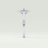 2.0 CT Oval Cut Bezel Solitaire Lab-Grown Diamond Engagement Ring 16