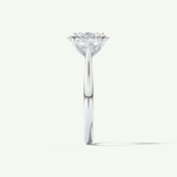 2.0 CT Oval Cut Three Stone Lab-Grown Diamond Engagement Ring