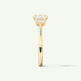 2.0 CT Cushion Cut Three Stone Lab-Grown Diamond Engagement Ring