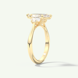 2.0 CT Marquise Cut Three Stone Lab-Grown Diamond Engagement Ring