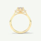 2.0 CT Marquise Cut Three Stone Lab-Grown Diamond Engagement Ring
