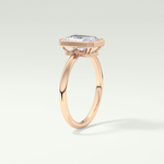 2.0 CT Radiant Cut Bezel Solitaire Lab-Grown Diamond Engagement Ring 11