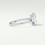 2.0 CT Radiant Cut Bezel Solitaire Lab-Grown Diamond Engagement Ring 15
