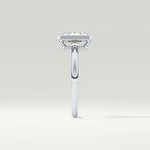 2.0 CT Radiant Cut Bezel Solitaire Lab-Grown Diamond Engagement Ring 16