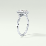 2.0 CT Radiant Cut Bezel Solitaire Lab-Grown Diamond Engagement Ring 17
