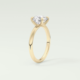 2 CT Round Cut Solitaire Moissanite Engagement Ring 5