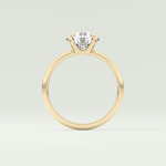 2.0 CT Round Cut Solitaire Lab-Grown Diamond Engagement Ring 6