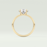 2.0 CT Round Cut Solitaire Lab-Grown Diamond Engagement Ring 6
