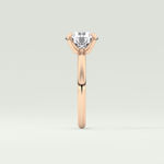 2.0 CT Round Cut Solitaire Lab-Grown Diamond Engagement Ring 10