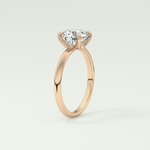 2.0 CT Round Cut Solitaire Lab-Grown Diamond Engagement Ring 11