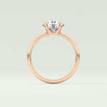 2.0 CT Round Cut Solitaire Lab-Grown Diamond Engagement Ring 12