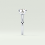 2.0 CT Round Cut Solitaire Lab-Grown Diamond Engagement Ring 16