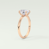 2.0 CT Oval Cut Solitaire Lab-Grown Diamond Engagement Ring 11