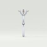 2.0 CT Oval Cut Solitaire Lab-Grown Diamond Engagement Ring 16