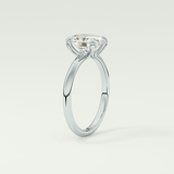 2.0 CT Oval Cut Solitaire Lab-Grown Diamond Engagement Ring 17