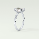 2.0 CT Emerald Cut Solitaire Lab-Grown Diamond Engagement Ring 17