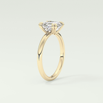 2.0 CT Asscher Cut Solitaire Lab-Grown Diamond Engagement Ring 5