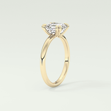 2.0 CT Asscher Cut Solitaire Lab-Grown Diamond Engagement Ring 5