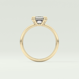 2.0 CT Asscher Cut Solitaire Lab-Grown Diamond Engagement Ring 6