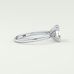 2.0 CT Asscher Cut Solitaire Lab-Grown Diamond Engagement Ring 15