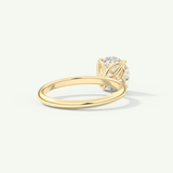 1.5 CT Round Cut Solitaire Lab-Grown Diamond Engagement Ring