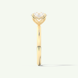 1.5 CT Round Cut Solitaire Lab-Grown Diamond Engagement Ring