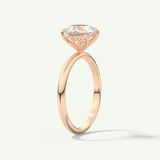 1.5 CT Round Cut Solitaire Lab-Grown Diamond Engagement Ring