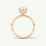 1.5 CT Round Cut Solitaire Lab-Grown Diamond Engagement Ring