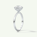 1.5 CT Round Cut Solitaire Lab-Grown Diamond Engagement Ring