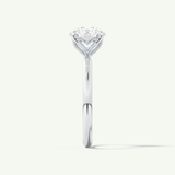 1.5 CT Round Cut Solitaire Lab-Grown Diamond Engagement Ring
