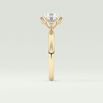 1.5 CT Round Cut Solitaire Lab-Grown Diamond Engagement Ring 4