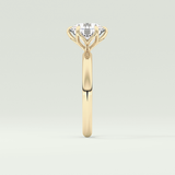 1.5 CT Round Cut Solitaire Lab-Grown Diamond Engagement Ring 4