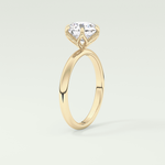1.5 CT Round Cut Solitaire Lab-Grown Diamond Engagement Ring 5