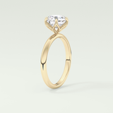 1.5 CT Round Cut Solitaire Moissanite Engagement Ring 5