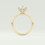 1.5 CT Round Cut Solitaire Lab-Grown Diamond Engagement Ring 6
