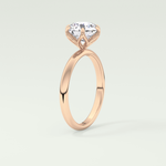 1.5 CT Round Cut Solitaire Lab-Grown Diamond Engagement Ring 11