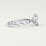 1.5 CT Round Cut Solitaire Lab-Grown Diamond Engagement Ring 15