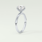 1.5 CT Round Cut Solitaire Lab-Grown Diamond Engagement Ring 17