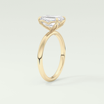 1.75 CT Emerald Cut Solitaire Lab-Grown Diamond Engagement Ring 5