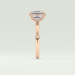 1.75 CT Emerald Cut Solitaire Lab-Grown Diamond Engagement Ring 10
