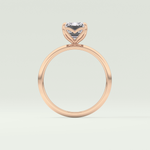1.75 CT Emerald Cut Solitaire Lab-Grown Diamond Engagement Ring 12